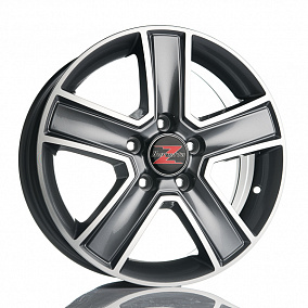 Barzetta Trasportare Titanium Pakettiautoihin 6.5x16 5x130 60