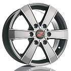 Barzetta Toro TitaniumPolish Pakettiautoihin 7x16 6x120 50