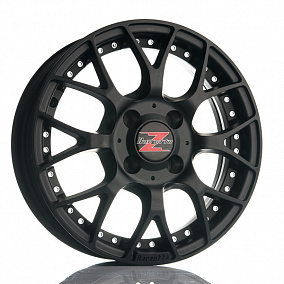 Barzetta Piccolo MattBlack Mopoautoihin 4.5x14 4x114.3 10