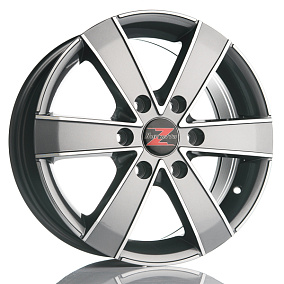 Barzetta Toro TitaniumPolish Pakettiautoihin 7x16 6x125 60