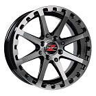 Barzetta ATV Black Polished 7x14 4x115 10